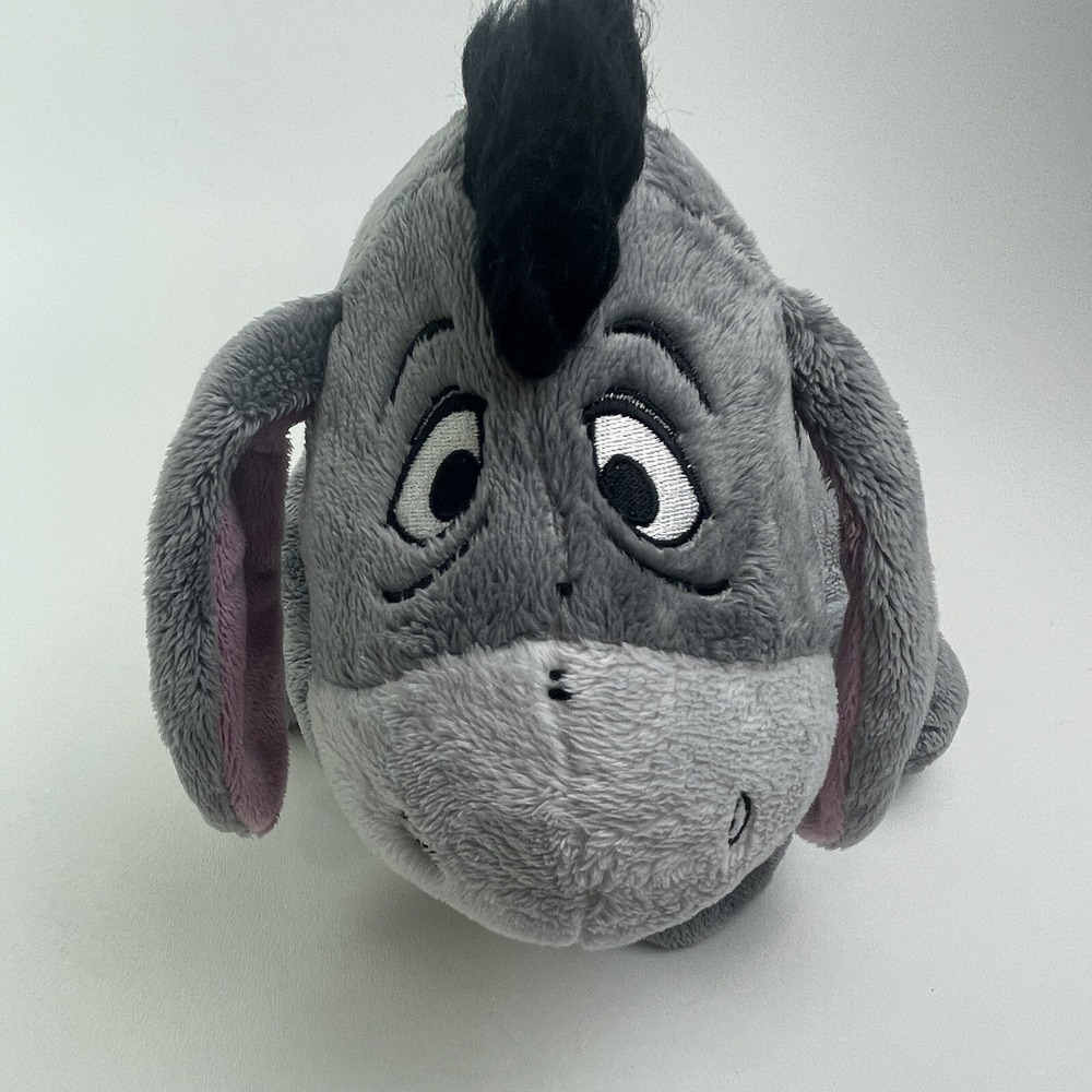 Disney Store Eyeore Plush Toy Winnie The Pooh Stuffed Animal Detachable Tail